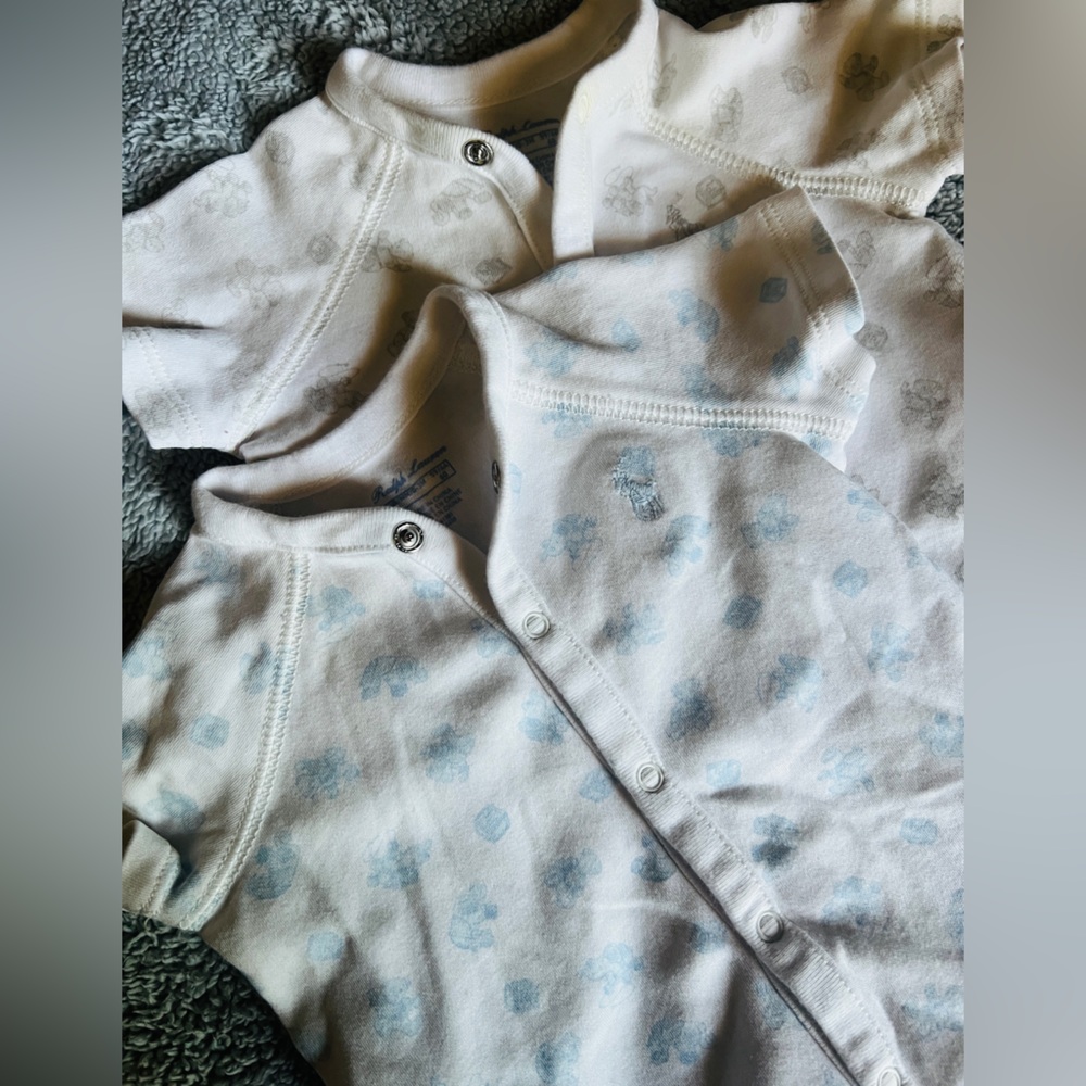 NB Ralph Lauren BodySuits - Picture 4 of 5